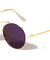 Rimless Round Flat Color Mirror Wholesale Bulk Sunglasses