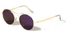 Rimless Round Flat Color Mirror Wholesale Bulk Sunglasses