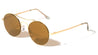 Rimless Round Flat Color Mirror Wholesale Bulk Sunglasses