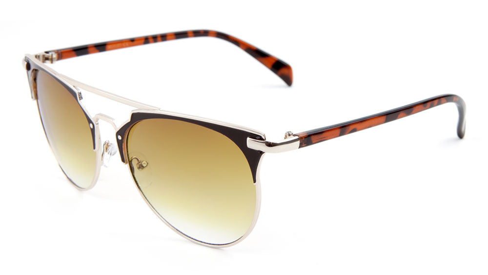Retro Flat Top Fashion Wholesale Sunglasses