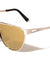 Flat Top Color Mirror Aviators Wholesale Bulk Sunglasses