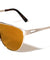 Flat Top Color Mirror Aviators Wholesale Bulk Sunglasses
