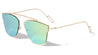 Bridgeless Retro Loop Fashion Wholesale Sunglasses