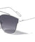Bridgeless Retro Loop Fashion Wholesale Sunglasses