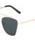 Bridgeless Flat Super Dark Lens Wholesale Bulk Sunglasses