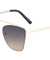 Bridgeless Flat Super Dark Lens Wholesale Bulk Sunglasses