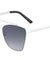 Bridgeless Flat Super Dark Lens Wholesale Bulk Sunglasses