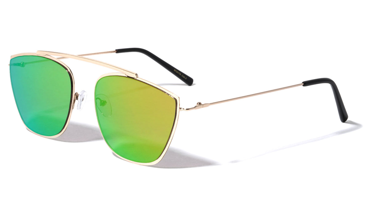 Bridgeless Cat Eye Wholesale Bulk Sunglasses