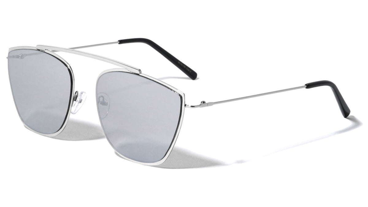 Bridgeless Cat Eye Wholesale Bulk Sunglasses