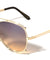 Accent Outline Oceanic Color Aviators Wholesale Sunglasses