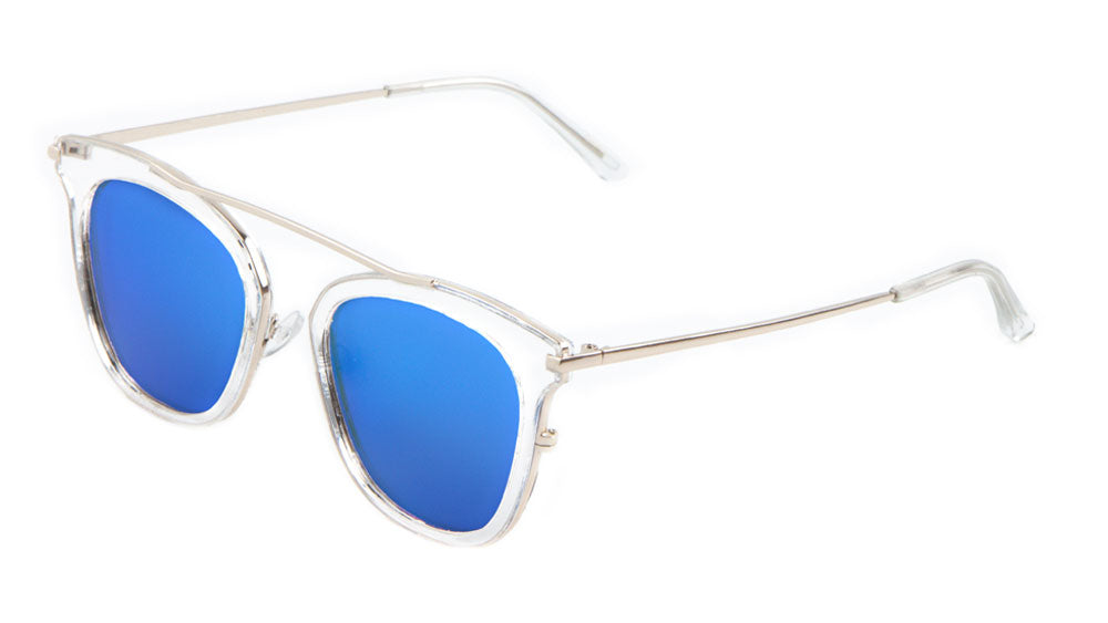 Bridgeless Retro Fashion Wholesale Sunglasses