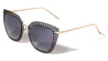 Cat Eye Metal Mesh Fashion Wholesale Sunglasses
