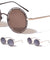 Cutout Frame Round Wholesale Bulk Sunglasses
