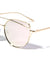Double Bar Cat Eye Flat Lens Wholesale Bulk Sunglasses
