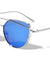 Double Bar Cat Eye Flat Lens Wholesale Bulk Sunglasses