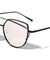 Double Bar Cat Eye Flat Lens Wholesale Bulk Sunglasses