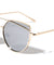 Double Bar Cat Eye Flat Lens Wholesale Bulk Sunglasses