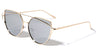 Double Bar Cat Eye Flat Lens Wholesale Bulk Sunglasses