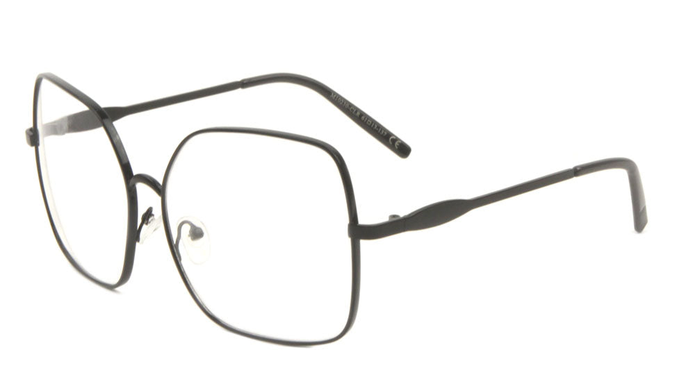 Squared Butterfly Clear Lens Wholesale Bulk Glasses