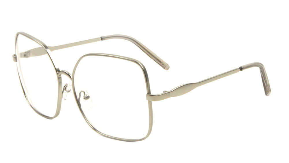 Squared Butterfly Clear Lens Wholesale Bulk Glasses