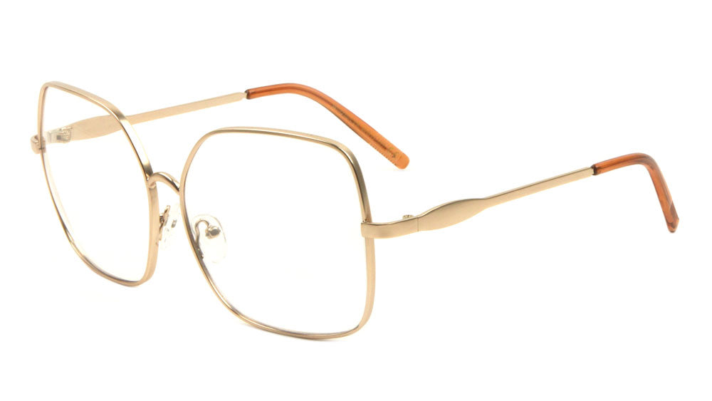 Squared Butterfly Clear Lens Wholesale Bulk Glasses