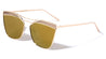 Cat Eye Brow Flat Lens Wholesale Bulk Sunglasses
