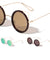 Triangle Ears Round Retro Wholesale Bulk Sunglasses