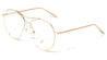 Rounded Aviators Clear Lens Wholesale Bulk Glasses
