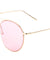 Round Aviators Color Lens Wholesale Bulk Sunglasses