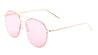 Round Aviators Color Lens Wholesale Bulk Sunglasses