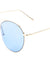 Round Aviators Color Lens Wholesale Bulk Sunglasses