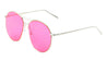 Round Aviators Color Lens Wholesale Bulk Sunglasses