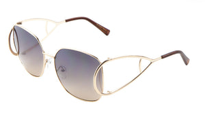 Extended Oval Temple Butterfly Wholesale Bulk Sunglasses