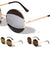 Round Brow & Lip Accent Fashion Wholesale Sunglasses