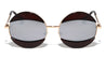 Round Brow & Lip Accent Fashion Wholesale Sunglasses