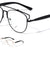 Top Bar Retro Clear Lens Wholesale Bulk Glasses