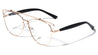 Top Bar Retro Clear Lens Wholesale Bulk Glasses