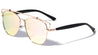 Retro Top Bar Color Mirror Wholesale Bulk Sunglasses