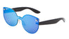 Solid One Piece Lens Cat Eye Wholesale Bulk Sunglasses