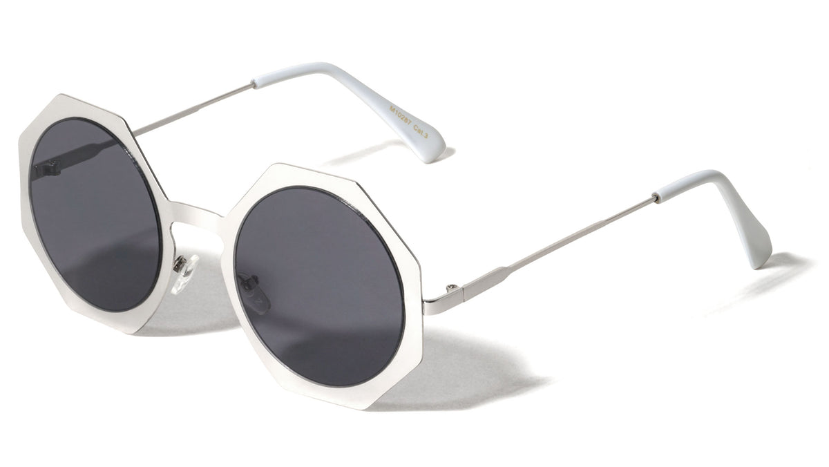 Round Octagon Wholesale Bulk Sunglasses