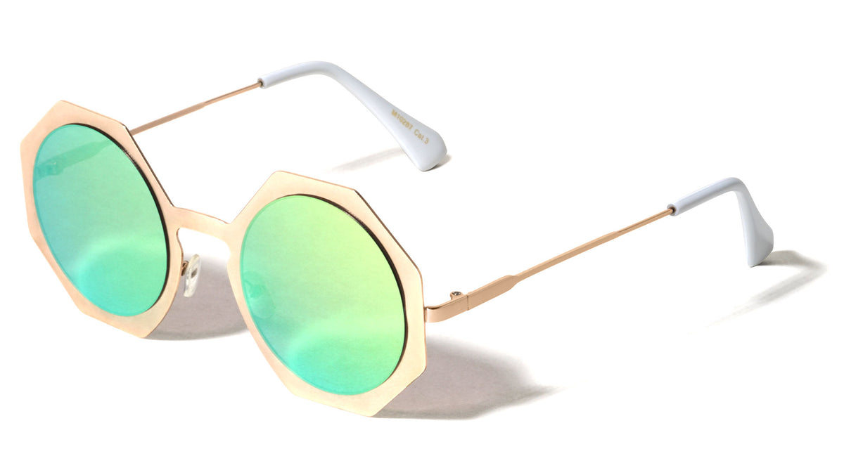Round Octagon Wholesale Bulk Sunglasses
