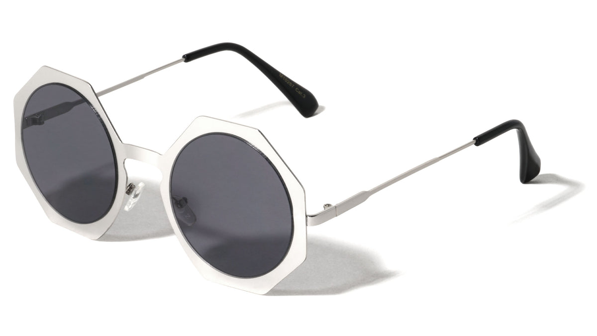 Round Octagon Wholesale Bulk Sunglasses