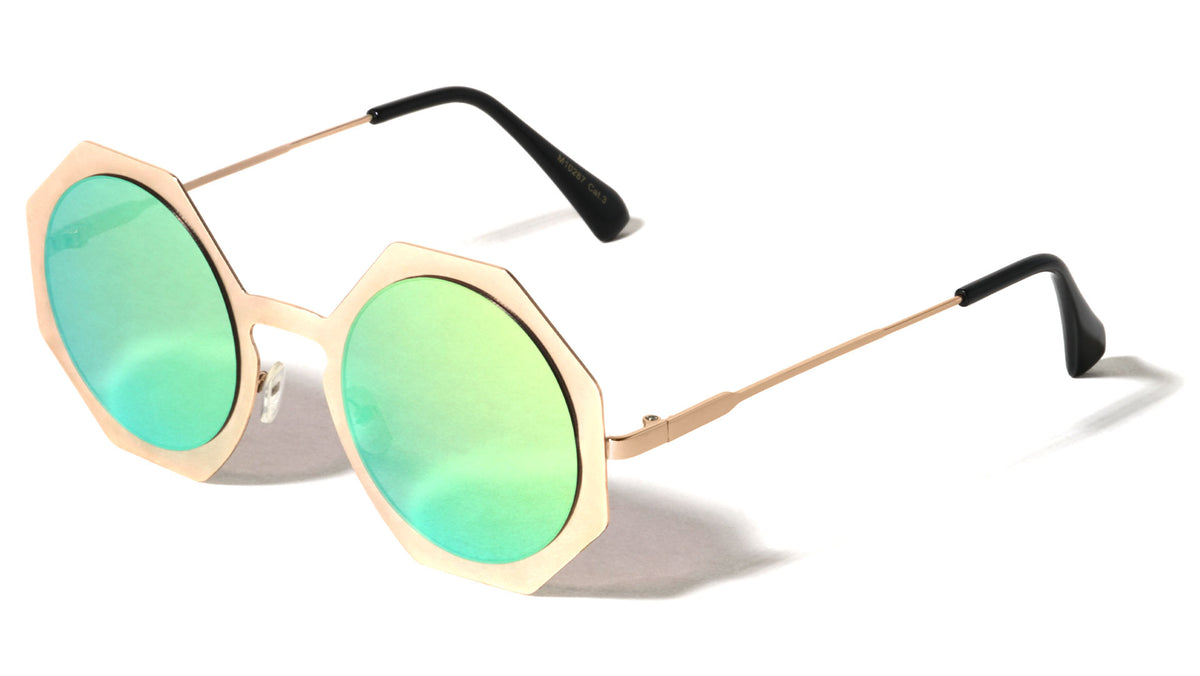 Round Octagon Wholesale Bulk Sunglasses
