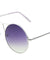 Round Oceanic Color Lens Front Metal Deco Wholesale Bulk Sunglasses