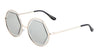 Round Flat Hexagon Wholesale Bulk Sunglasses
