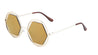Round Flat Hexagon Wholesale Bulk Sunglasses