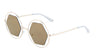 Round Flat Hexagon Wholesale Bulk Sunglasses