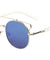 Retro Top Bar Color Mirror Lens Wholesale Bulk Sunglasses