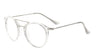 Retro Style Thin Brow Bar Clear Lens Aviators Wholesale Bulk Glasses