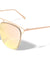 Bridgeless Retro Top Bar Sunglasses Wholesale